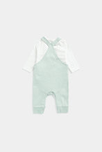 
                        
                          Load image into Gallery viewer, Mothercare My First Green Dungarees and Bodysuit Set
                        
                      