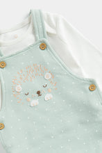 
                        
                          Load image into Gallery viewer, Mothercare My First Green Dungarees and Bodysuit Set
                        
                      