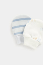 
                        
                          Load image into Gallery viewer, Mothercare My First Bear Baby Mitts - 2 Pack
                        
                      