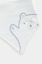 
                        
                          Load image into Gallery viewer, Mothercare My First Blue Dribble Bibs - 3 Pack
                        
                      