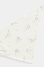 
                        
                          Load image into Gallery viewer, Mothercare My First Blue Dribble Bibs - 3 Pack
                        
                      