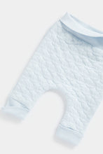 
                        
                          Load image into Gallery viewer, Mothercare My First Blue Quilted Joggers
                        
                      