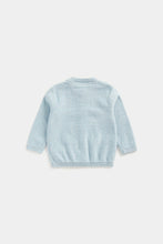 
                        
                          Load image into Gallery viewer, Mothercare My First Blue Knitted Cardigan
                        
                      