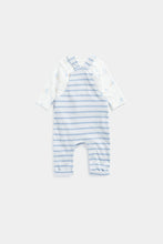 
                        
                          Load image into Gallery viewer, Mothercare My First Blue Dungarees and Bodysuit Set
                        
                      