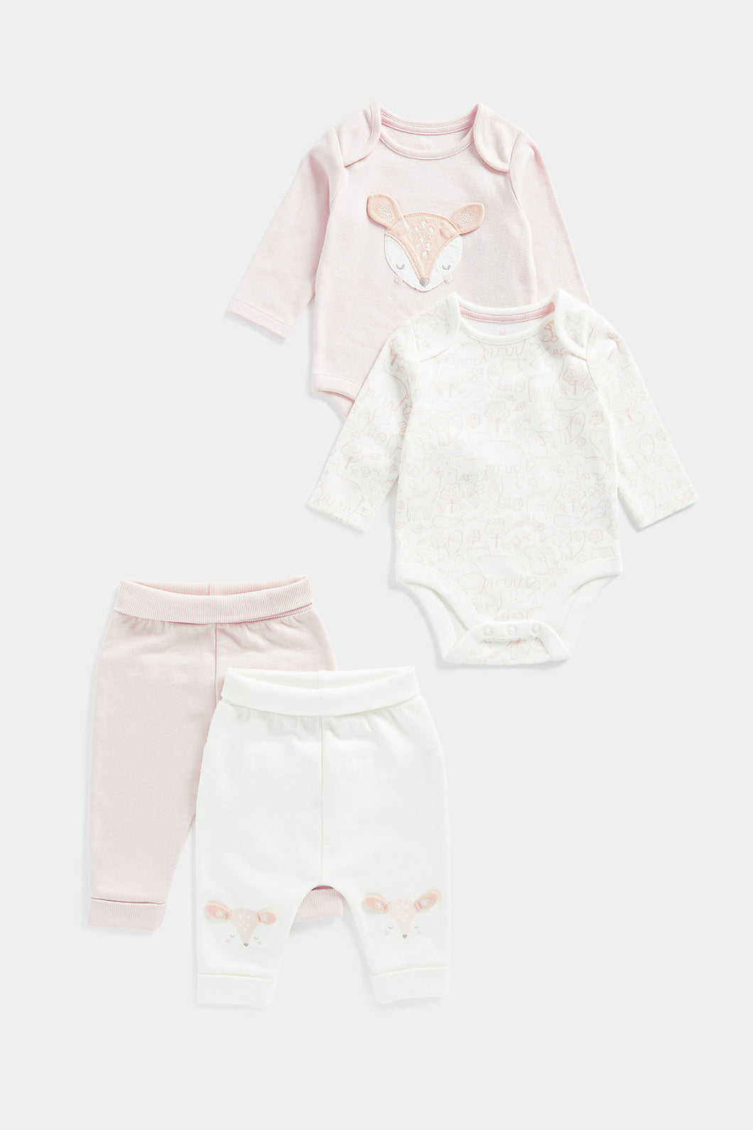 Mothercare My First Bodysuits and Joggers - 4 Piece