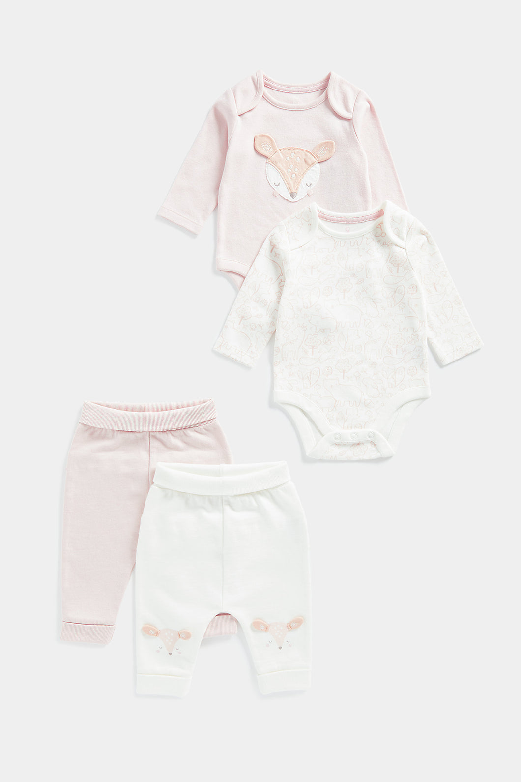 Mothercare My First Bodysuits and Joggers - 4 Piece