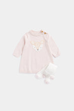 
                        
                          Load image into Gallery viewer, Mothercare My First Knitted Dress and Tights Set
                        
                      
