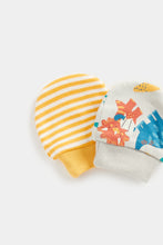 
                        
                          Load image into Gallery viewer, Mothercare Dinosaur Baby Mitts - 2 Pack
                        
                      