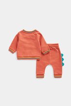 
                        
                          Load image into Gallery viewer, Mothercare Dinosaur Jogger and Sweat Top Set
                        
                      