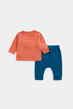 
                        
                          Load image into Gallery viewer, Mothercare Dinosaur Lift-the-Flap Top and Jogger Set
                        
                      