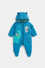 
                        
                          Load image into Gallery viewer, Mothercare Dinosaur Pramsuit
                        
                      
