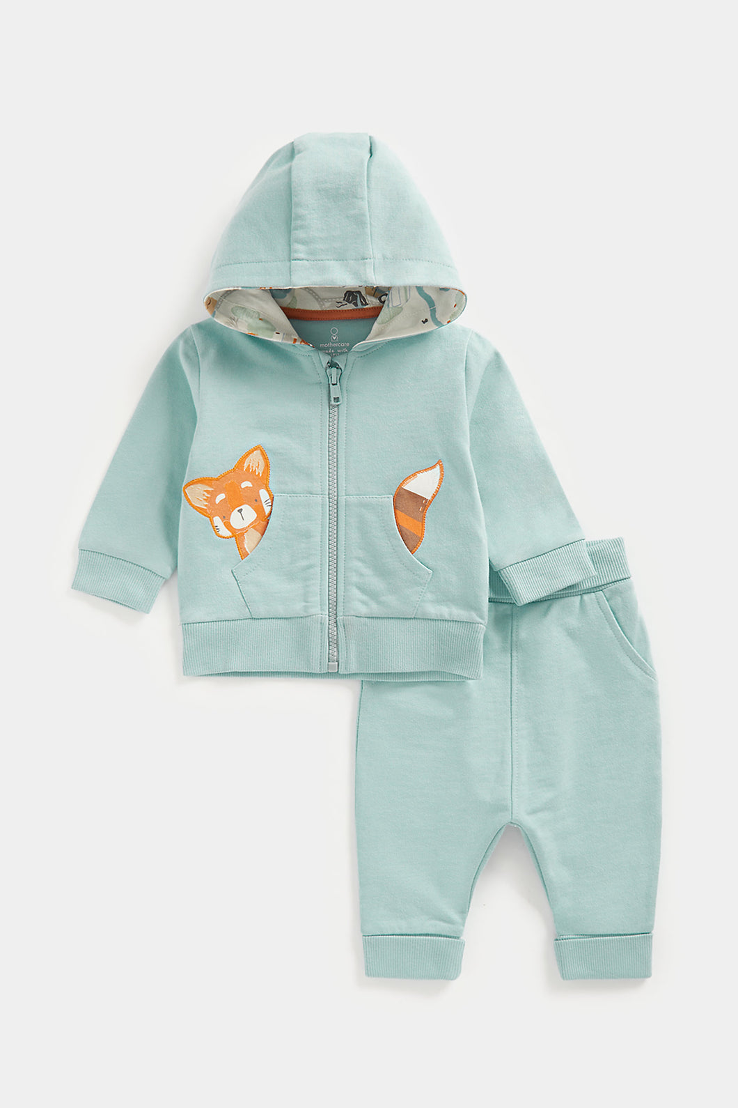 Mothercare Fox Jogger and Hoody Set