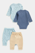 
                        
                          Load image into Gallery viewer, Mothercare Bodysuits and Joggers - 4 Piece Set
                        
                      