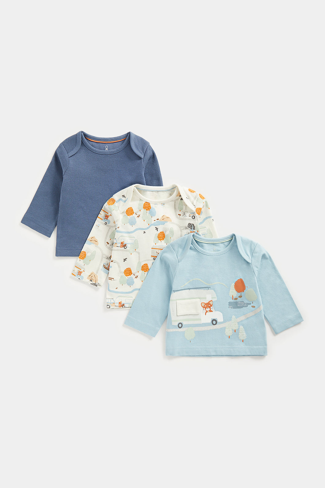 Mothercare Long-Sleeved T-Shirts - 3 Pack