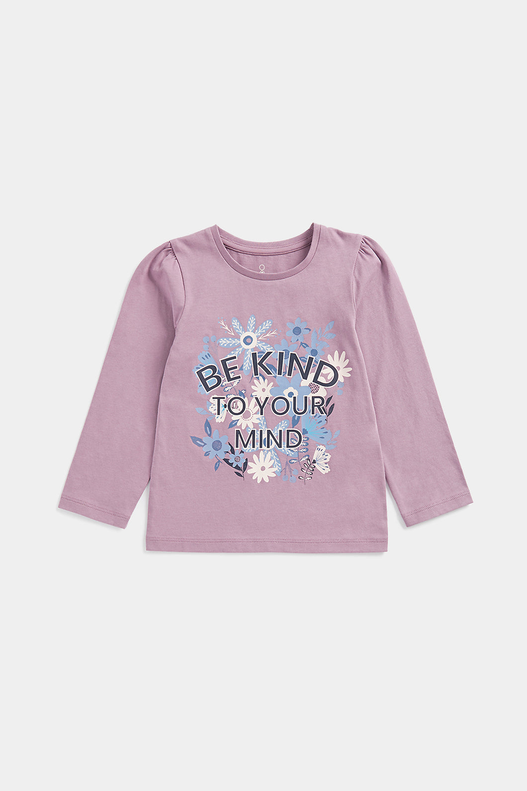 Mothercare Pink Be Kind Long-Sleeved T-Shirt