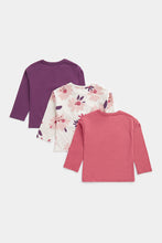 
                        
                          Load image into Gallery viewer, Mothercare No Time Long-Sleeved T-Shirts - 3 Pack
                        
                      