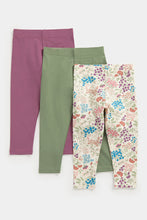 
                        
                          Load image into Gallery viewer, Mothercare Multi Leggings - 3 Pack
                        
                      