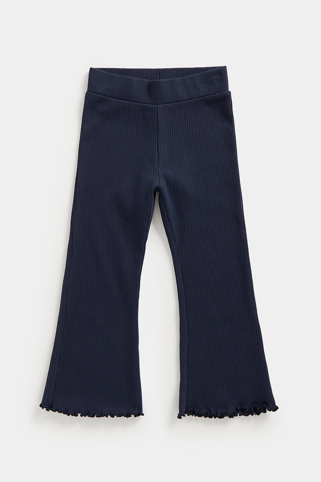Mothercare Navy Flared Ribbed Leggings