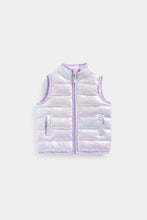 
                        
                          Load image into Gallery viewer, Mothercare Iridescent Pack-Away Quilted Gilet
                        
                      