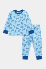 
                        
                          Load image into Gallery viewer, Mothercare Blue Rocket Pyjamas
                        
                      