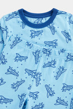 
                        
                          Load image into Gallery viewer, Mothercare Blue Rocket Pyjamas
                        
                      