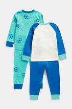 
                        
                          Load image into Gallery viewer, Mothercare Football Pyjamas - 2 Pack
                        
                      