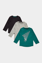 
                        
                          Load image into Gallery viewer, Mothercare Gaming Long-Sleeved T-Shirts - 3 Pack
                        
                      
