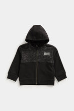 
                        
                          Load image into Gallery viewer, Mothercare Black Brave Zip-Up Hoody
                        
                      