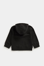 
                        
                          Load image into Gallery viewer, Mothercare Black Brave Zip-Up Hoody
                        
                      