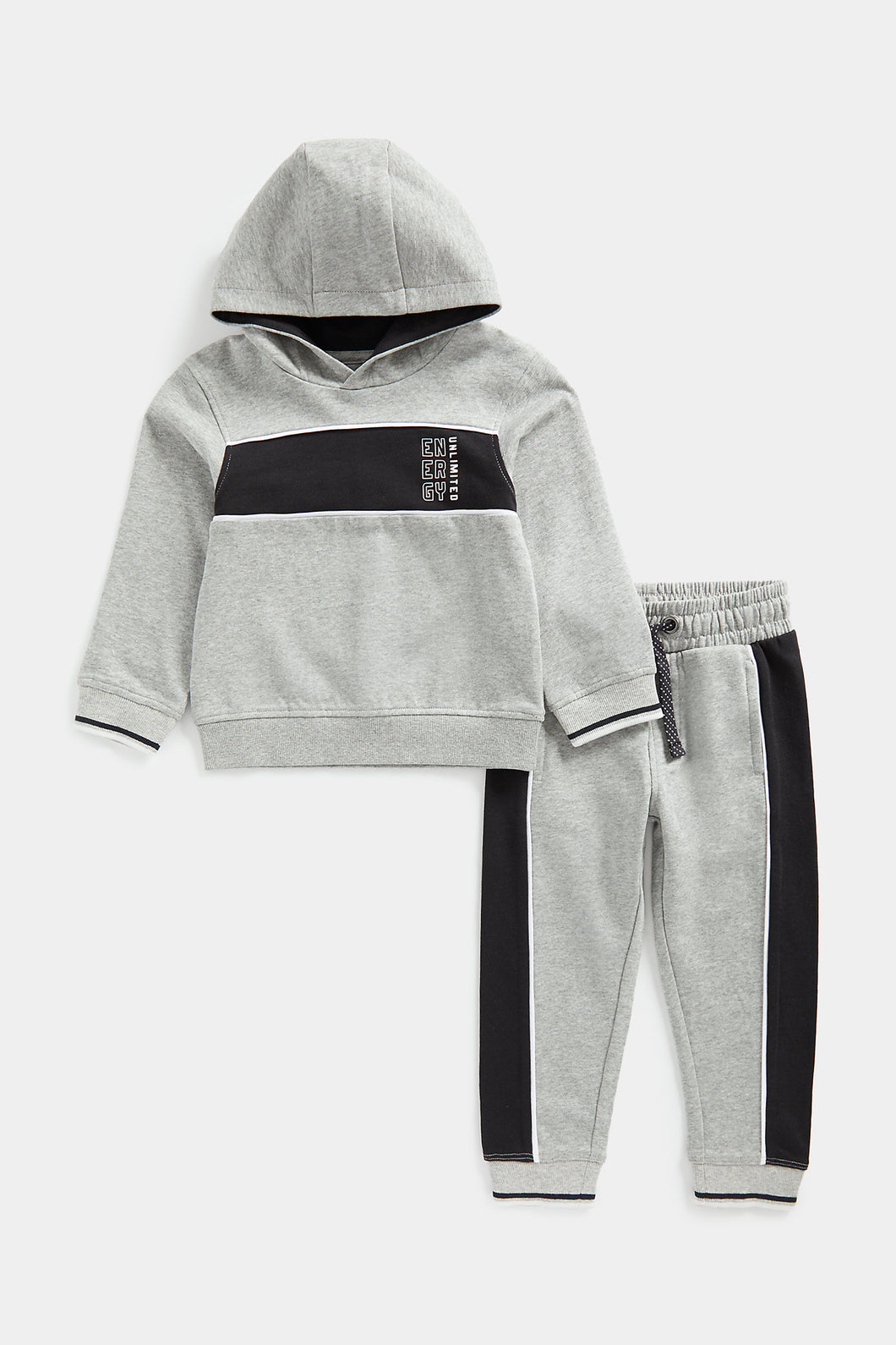 Mothercare Grey and Black Jog Set