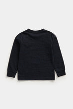 
                        
                          Load image into Gallery viewer, Mothercare Black Game Time Long-Sleeved T-Shirt
                        
                      