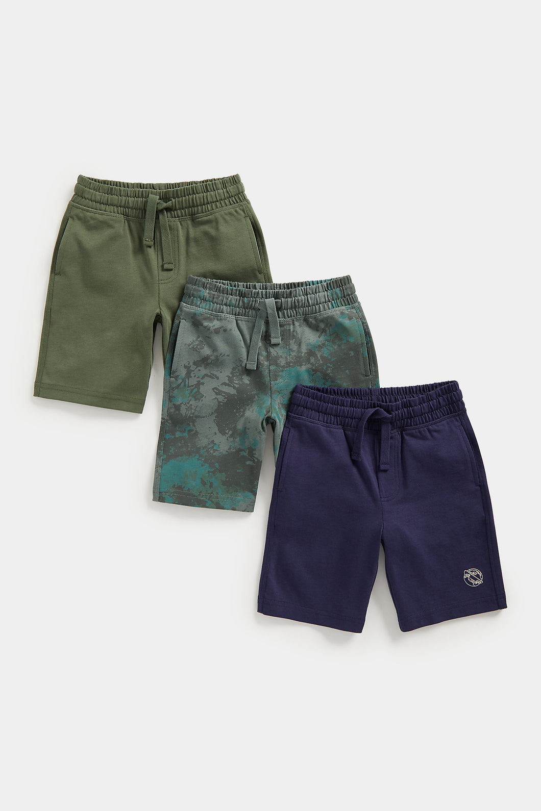 Mothercare Eco Planet Jersey Shorts - 3 Pack