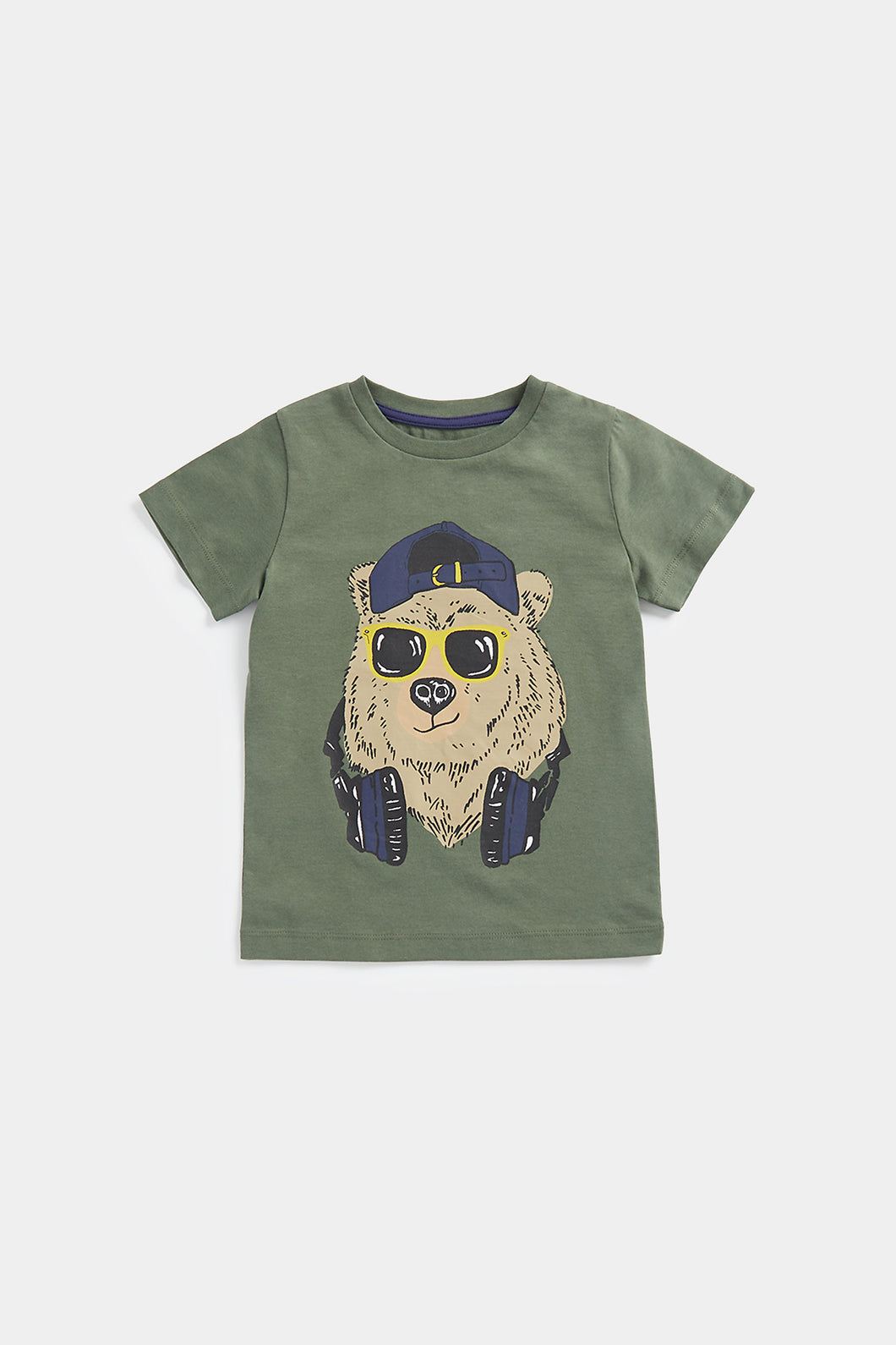 Mothercare Khaki Bear T-Shirt