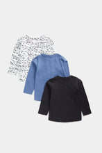 
                        
                          Load image into Gallery viewer, Mothercare Dinosaur Long-Sleeved T-Shirts - 3 Pack
                        
                      