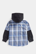 
                        
                          Load image into Gallery viewer, Mothercare Mock Double-Layer Hooded Shirt
                        
                      