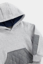 
                        
                          Load image into Gallery viewer, Mothercare Grey Quilted Hoody
                        
                      