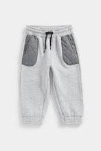 
                        
                          Load image into Gallery viewer, Mothercare Grey Quilted Joggers
                        
                      