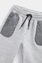 
                        
                          Load image into Gallery viewer, Mothercare Grey Quilted Joggers
                        
                      
