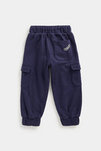 
                        
                          Load image into Gallery viewer, Mothercare Navy Cargo Joggers
                        
                      