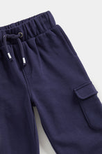 
                        
                          Load image into Gallery viewer, Mothercare Navy Cargo Joggers
                        
                      