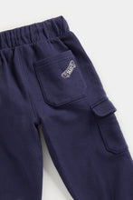 
                        
                          Load image into Gallery viewer, Mothercare Navy Cargo Joggers
                        
                      