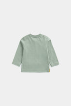 
                        
                          Load image into Gallery viewer, Mothercare Green Dinosaur Long-Sleeved T-Shirt
                        
                      