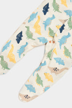 
                        
                          Load image into Gallery viewer, Mothercare Dinosaur Sleepsuits - 3 Pack
                        
                      