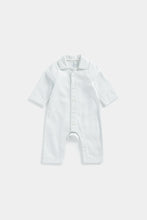 
                        
                          將圖片載入圖庫檢視器 Mothercare Blue Stripe Woven Baby Pyjamas
                        
                      