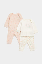 
                        
                          Load image into Gallery viewer, Mothercare Little Mouse Baby Pyjamas - 2 Pack
                        
                      