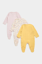 
                        
                          將圖片載入圖庫檢視器 Mothercare Acorn Bunny Baby Sleepsuits - 3 Pack
                        
                      