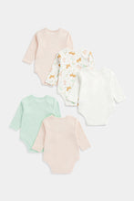 
                        
                          Load image into Gallery viewer, Mothercare Kitten Long-Sleeved Baby Bodysuits - 5 Pack
                        
                      