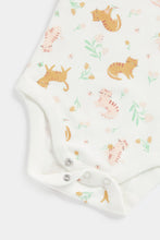 
                        
                          Load image into Gallery viewer, Mothercare Kitten Long-Sleeved Baby Bodysuits - 5 Pack
                        
                      