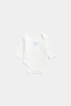 
                        
                          Load image into Gallery viewer, Mothercare Floral Heart Long-Sleeved Baby Bodysuits - 5 Pack
                        
                      