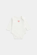 
                        
                          Load image into Gallery viewer, Mothercare Animal Faces Long-Sleeved Baby Bodysuits - 5 Pack
                        
                      